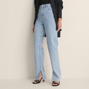 Organic Side Slit Denim